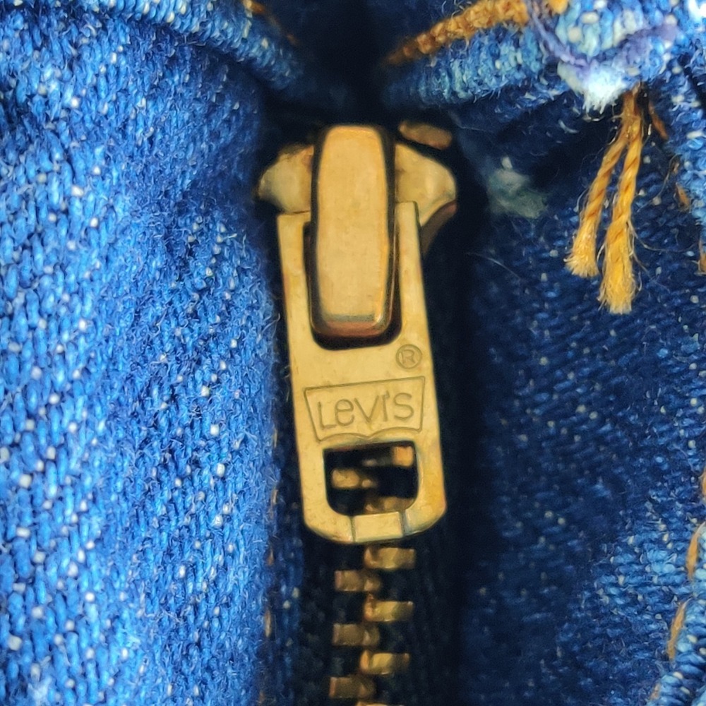 Vtg Levis 515-0693 Orange Tab Blue Jeans USA MADE Denim Pants Men's 35 x 30.5 - Picture 5 of 14